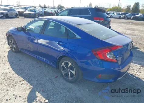 2020 Honda Civic Lx z USA, uszkodzony, nr VIN 2HGFC2F62LH532232